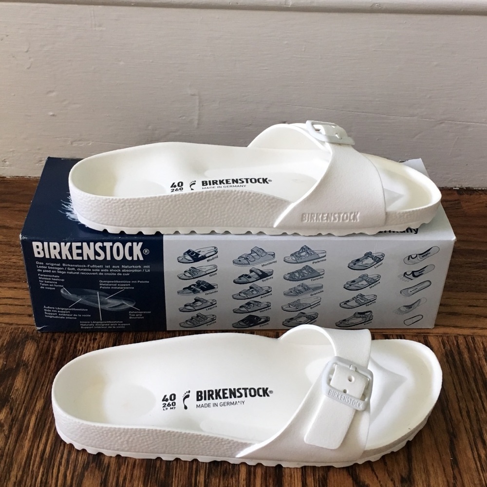 Birkenstock Madrid Eva - White - Women’s 9-9.5 US